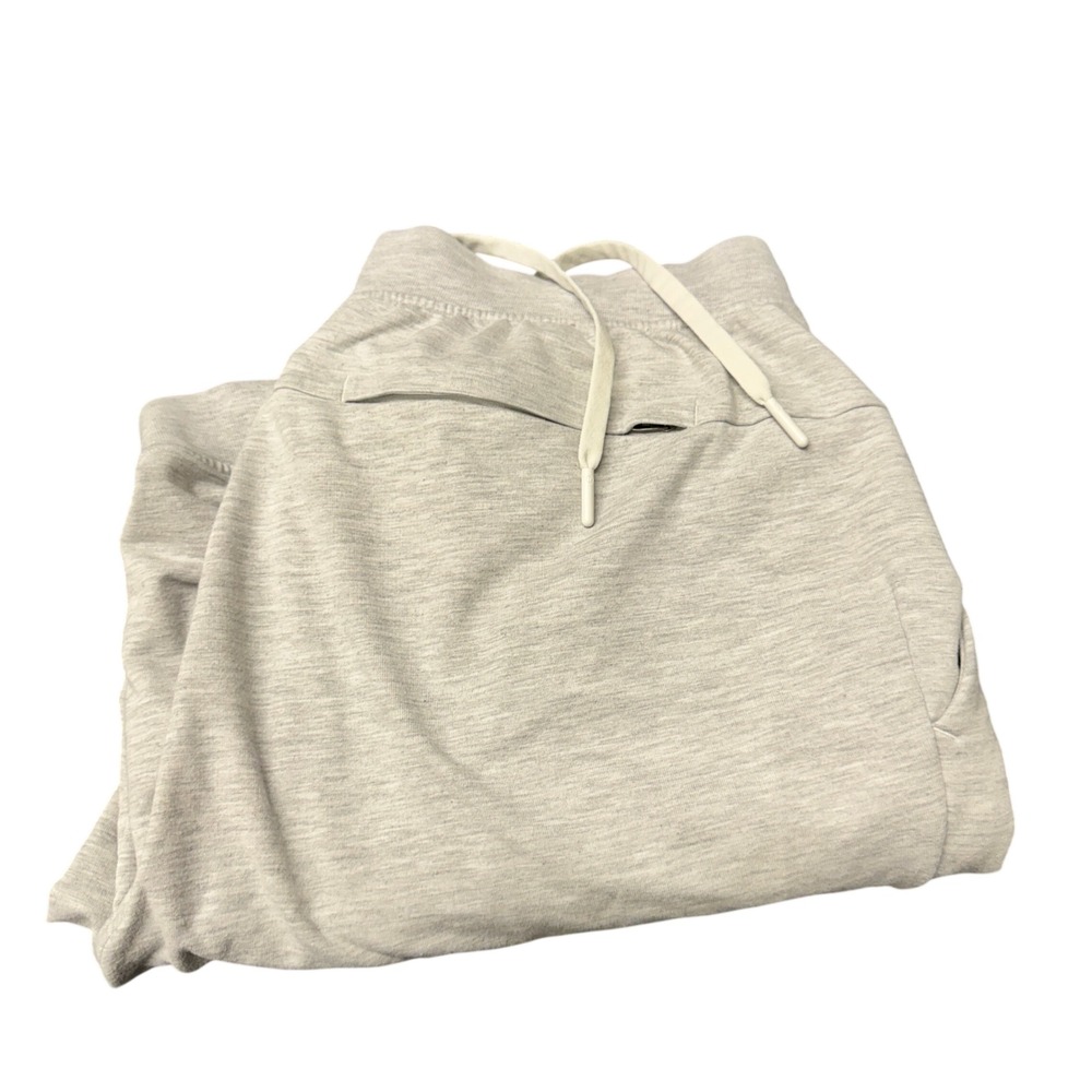 Lululemon Joggers Mens Large City Sweat Light‎ Gray Athletic Sweatpants Comfy
